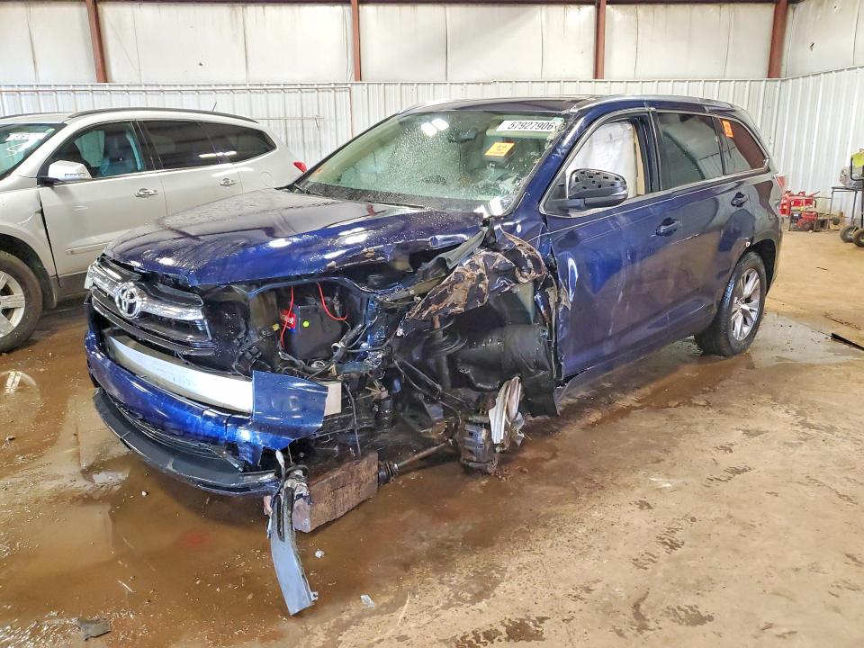 57927906 :رقم المزاد ، 5TDKKRFH3FS072529 vin ، 2015 Toyota Highlander مزاد بيع