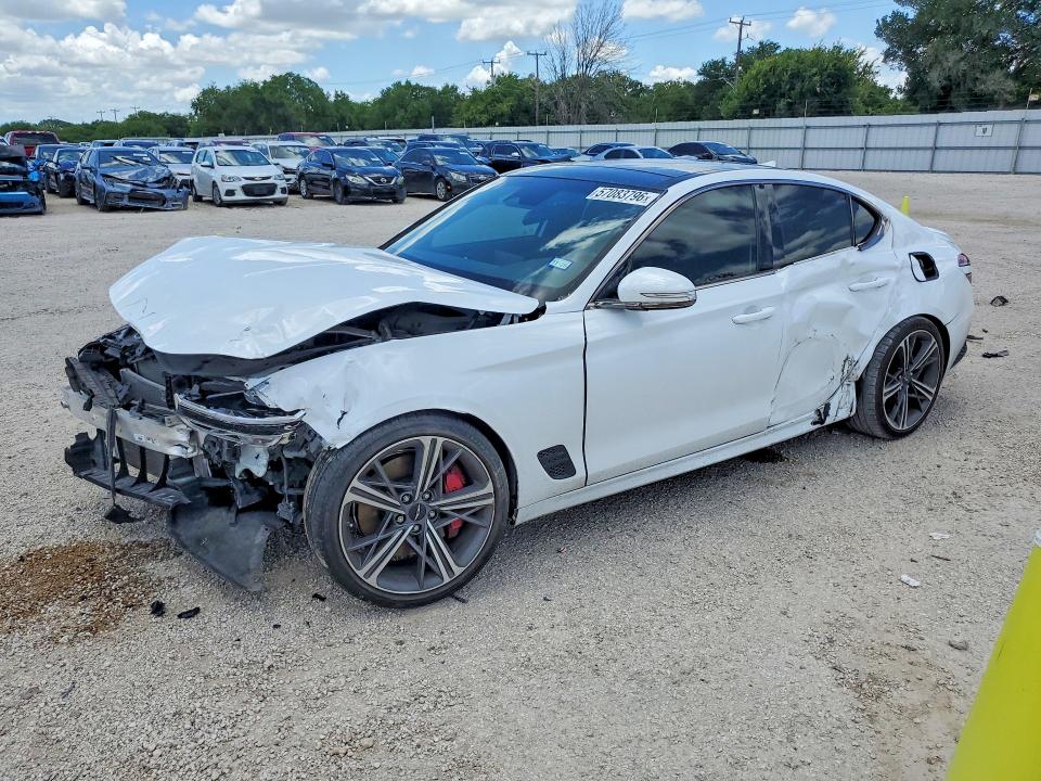 Auction sale of the 2024 Genesis G70, vin: KMTG34SC5RU138953, lot number: 57083796