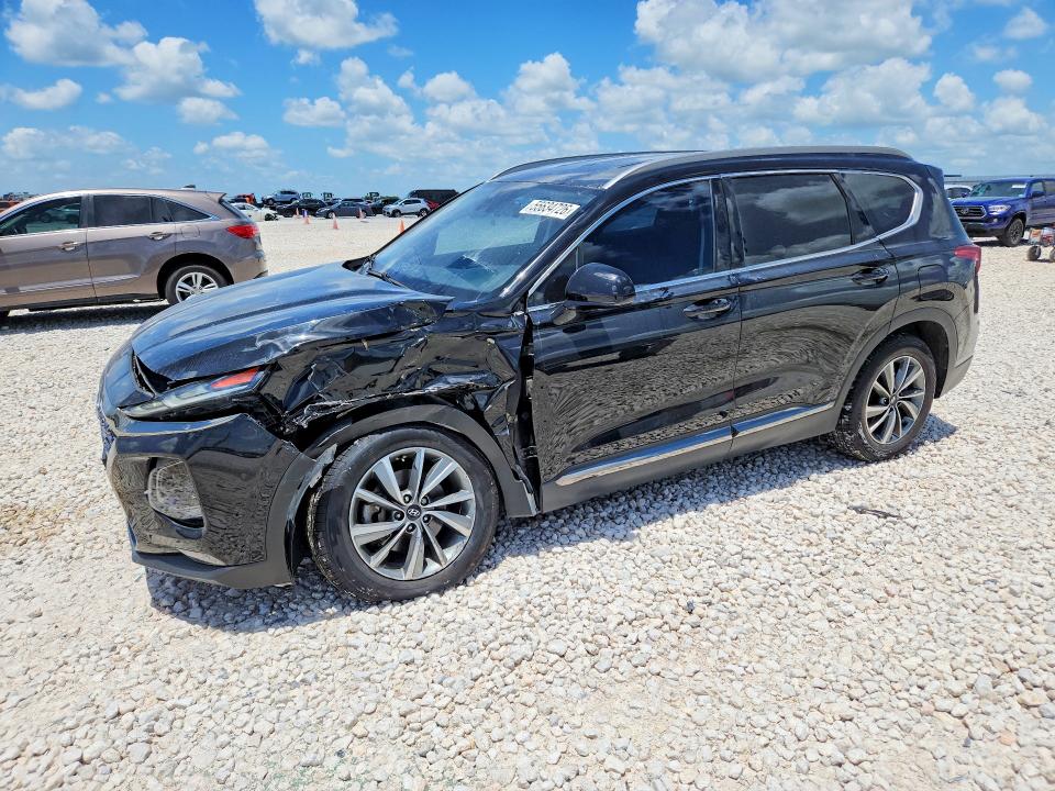 2019 Hyundai Santa Fe მანქანა იყიდება აუქციონზე, vin: 5NMS33AD7KH042123, აუქციონის ნომერი: 55634726