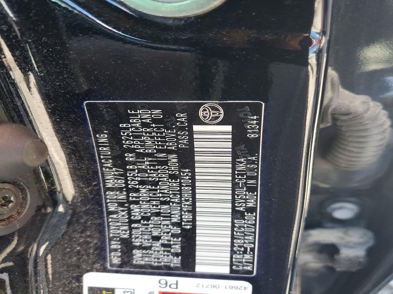 Aukcja sprzedaży 2017 Toyota Camry, vin: 4T1BF1FK3HU810454, numer aukcji: 57847516