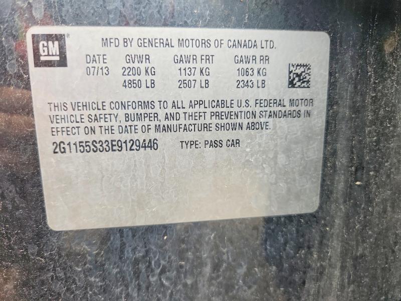 Продаж на аукціоні авто 2014 Chevrolet Impala, vin: 2G1155S33E9129446, номер лоту: 58628496