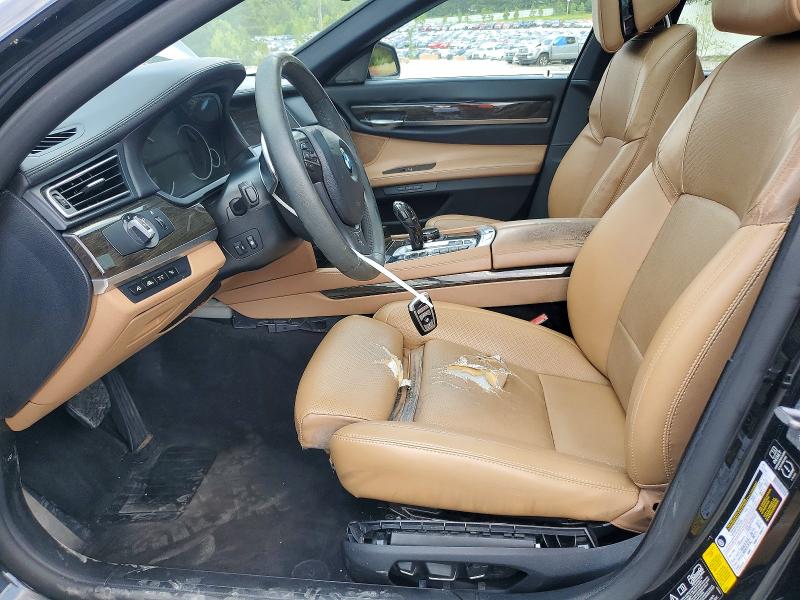 2014 Bmw 750 მანქანა იყიდება აუქციონზე, vin: WBAYF8C56ED652965, აუქციონის ნომერი: 58951966
