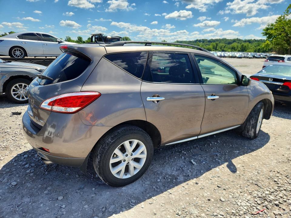 57623446 :رقم المزاد ، JN8AZ1MW8CW231555 vin ، 2012 Nissan Murano مزاد بيع