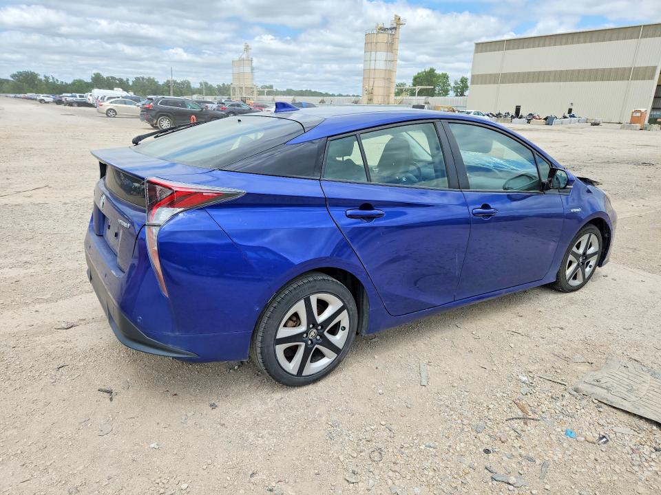 57606586 :رقم المزاد ، JTDKARFU5H3542080 vin ، 2017 Toyota Prius مزاد بيع