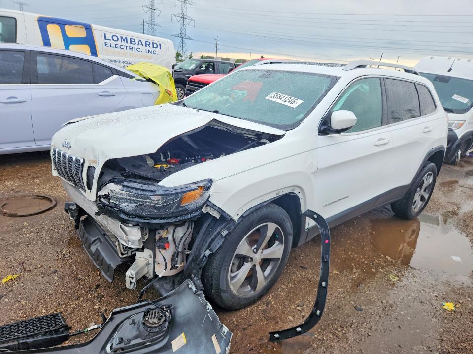 2019 Jeep Cherokee მანქანა იყიდება აუქციონზე, vin: 1C4PJMDN6KD192156, აუქციონის ნომერი: 56841246