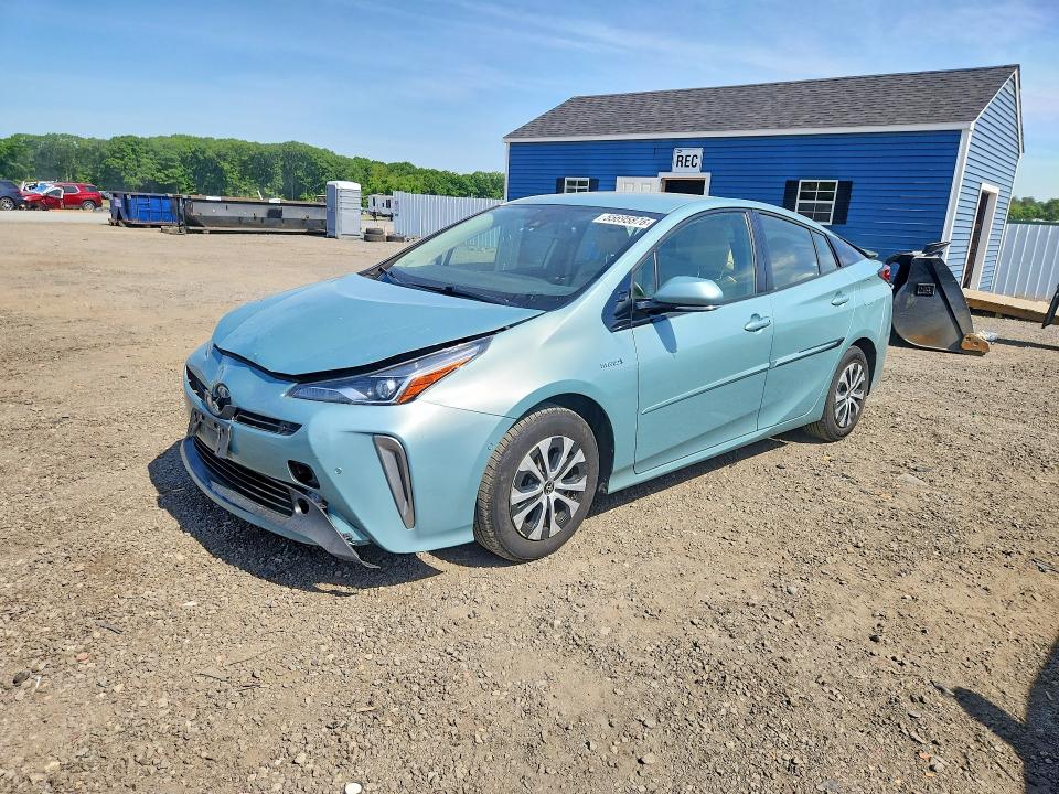 55695876 :رقم المزاد ، JTDL9RFU5K3000420 vin ، 2019 Toyota Prius مزاد بيع