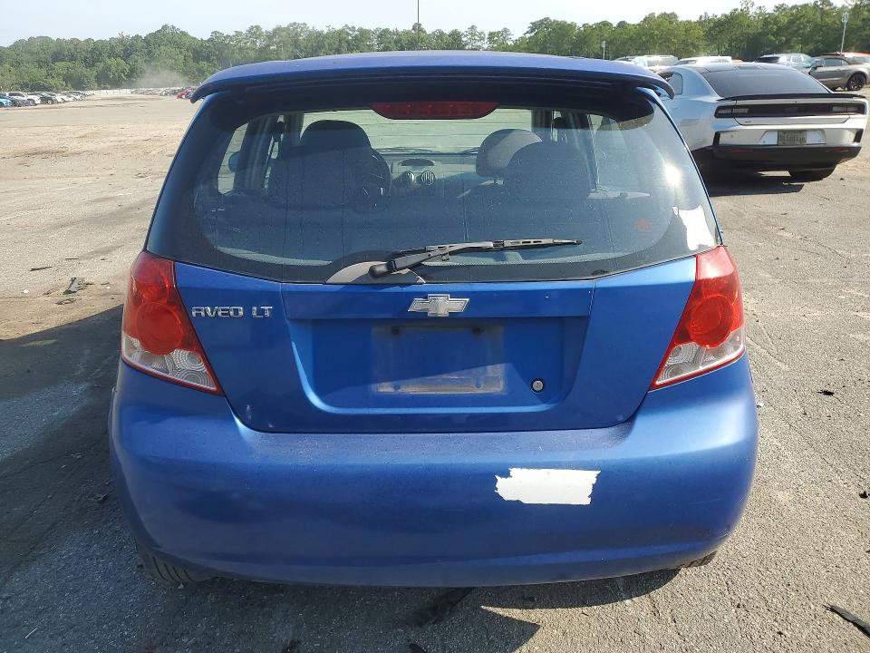 2006 Chevrolet Aveo მანქანა იყიდება აუქციონზე, vin: KL1TG66616B545667, აუქციონის ნომერი: 59000986