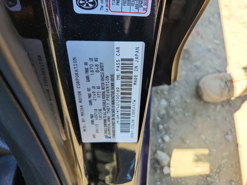 55327726 :رقم المزاد ، JM1BM1M74G1290189 vin ، 2016 Mazda 3 مزاد بيع