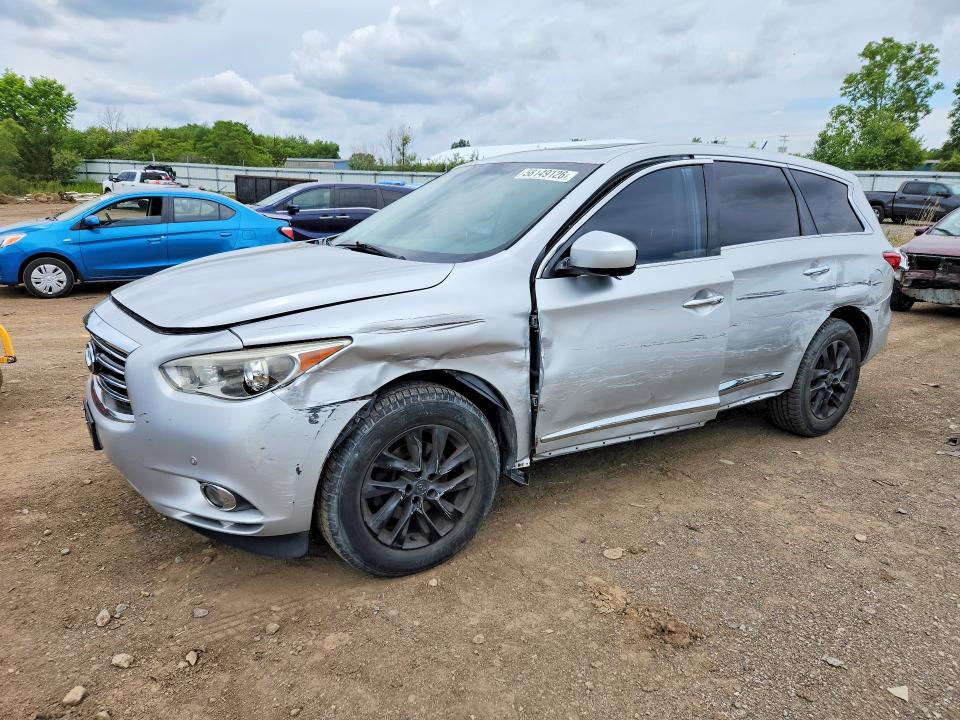 58149126 :رقم المزاد ، 5N1AL0MM0DC305524 vin ، 2013 Infiniti Jx35 مزاد بيع