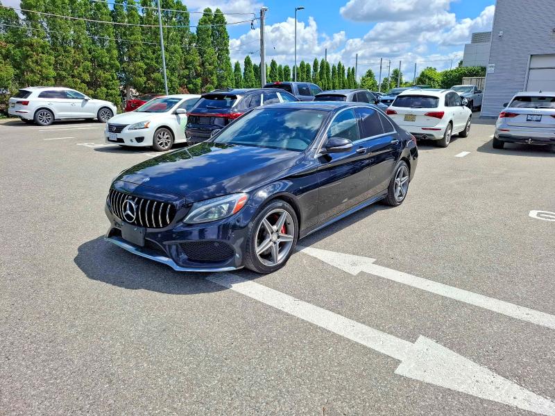 58043356 :رقم المزاد ، 55SWF4KB4FU021344 vin ، 2015 Mercedes-benz C مزاد بيع