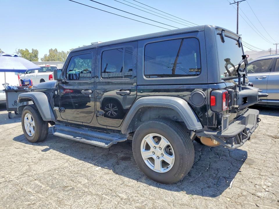 2020 Jeep Wrangler Unlimited მანქანა იყიდება აუქციონზე, vin: 1C4HJXDNXLW198165, აუქციონის ნომერი: 57683216