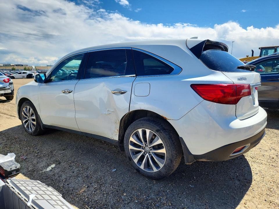 57521346 :رقم المزاد ، 5FRYD4H49GB504711 vin ، 2016 Acura Mdx مزاد بيع