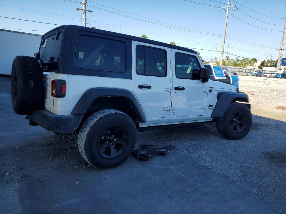 58280886 :رقم المزاد ، 1C4HJXDMXMW727283 vin ، 2021 Jeep Wrangler Unlimited مزاد بيع