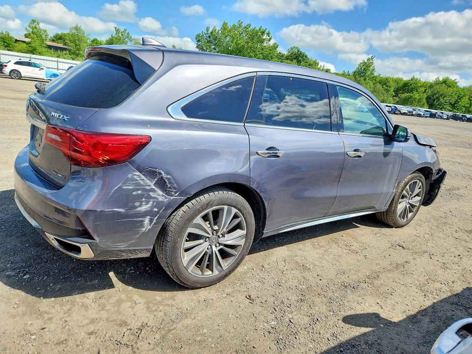 55078376 :رقم المزاد ، 5FRYD4H50HB013423 vin ، 2017 Acura Mdx مزاد بيع