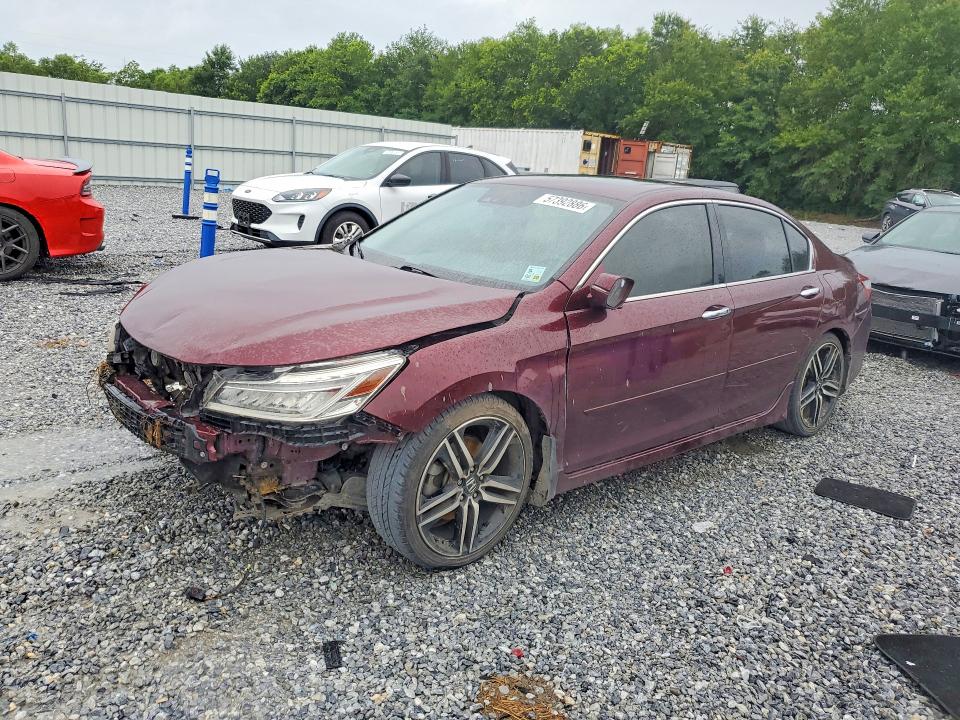 Aukcja sprzedaży 2017 Honda Accord, vin: 1HGCR3F96HA008590, numer aukcji: 57392886