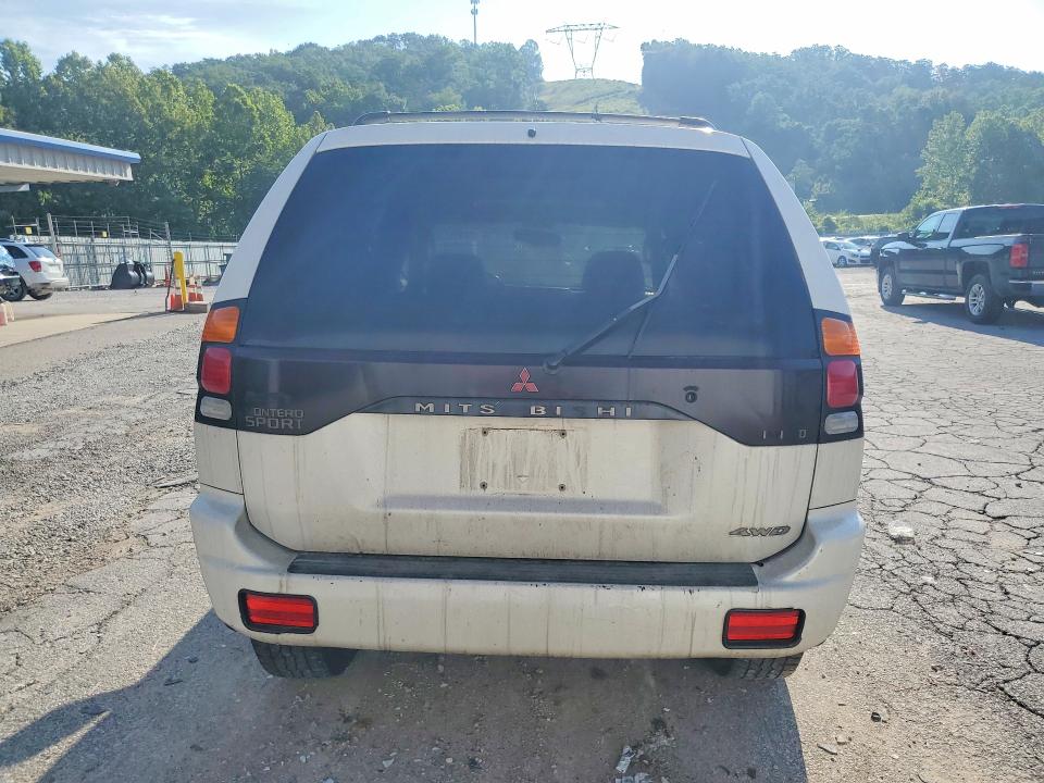 2000 Mitsubishi Montero მანქანა იყიდება აუქციონზე, vin: JA4MT41R7YP037007, აუქციონის ნომერი: 58996506