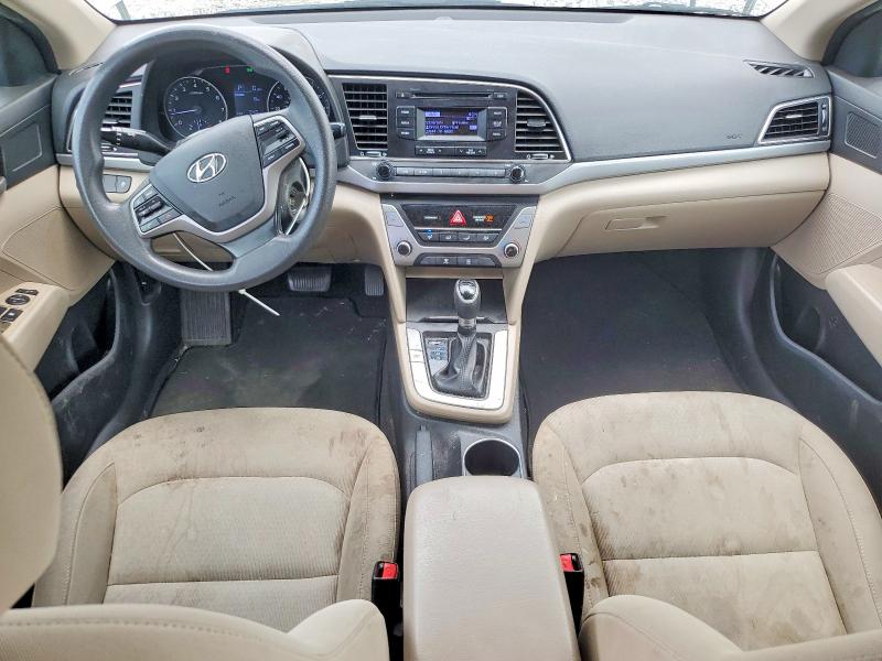 56928016 :رقم المزاد ، KMHD74LF0HU380011 vin ، 2017 Hyundai Elantra مزاد بيع