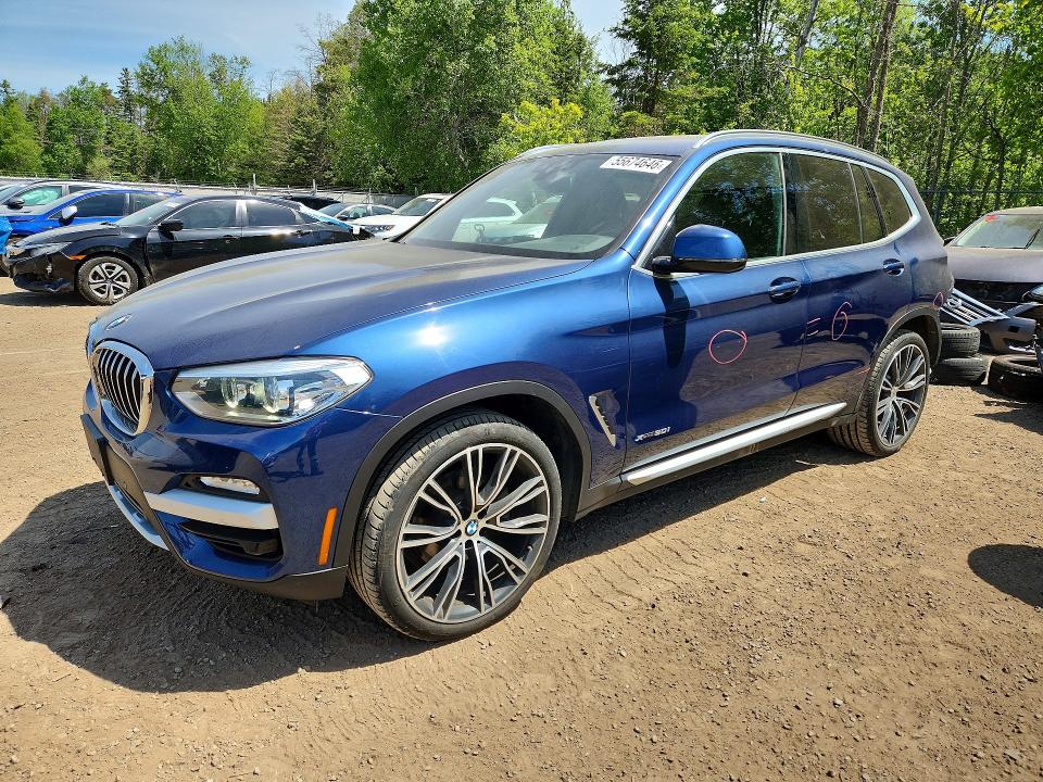 Продажа на аукционе авто 2018 Bmw X3, vin: 5UXTR9C52JLC78222, номер лота: 55674646