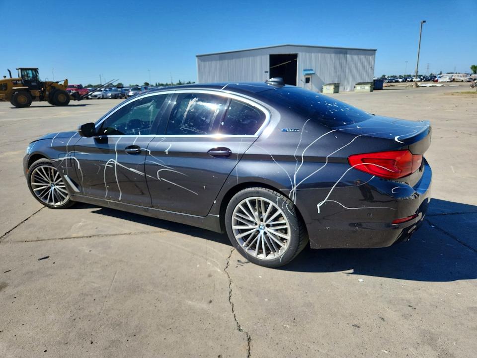 2019 Bmw 530e მანქანა იყიდება აუქციონზე, vin: WBAJA9C52KB389869, აუქციონის ნომერი: 54004476