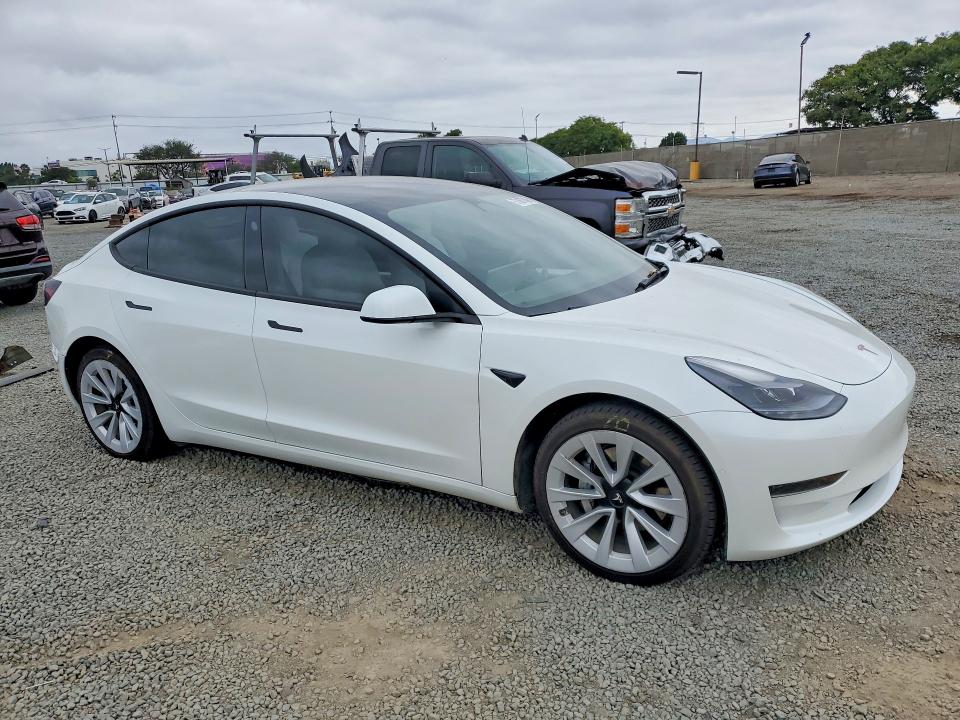Aukcja sprzedaży 2022 Tesla Model 3, vin: 5YJ3E1EA6NF154968, numer aukcji: 57087046