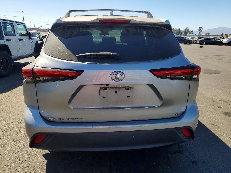 57125346 :رقم المزاد ، 5TDZZRAH6MS056291 vin ، 2021 Toyota Highlander مزاد بيع