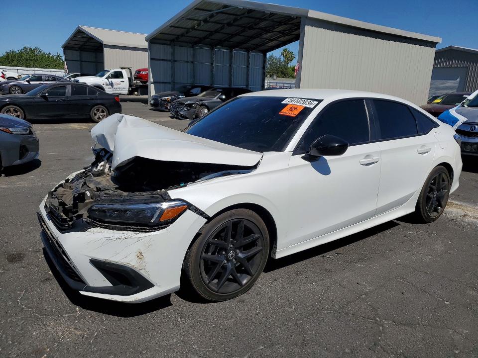 Aukcja sprzedaży 2022 Honda Civic, vin: 2HGFE2F51NH595147, numer aukcji: 56102036