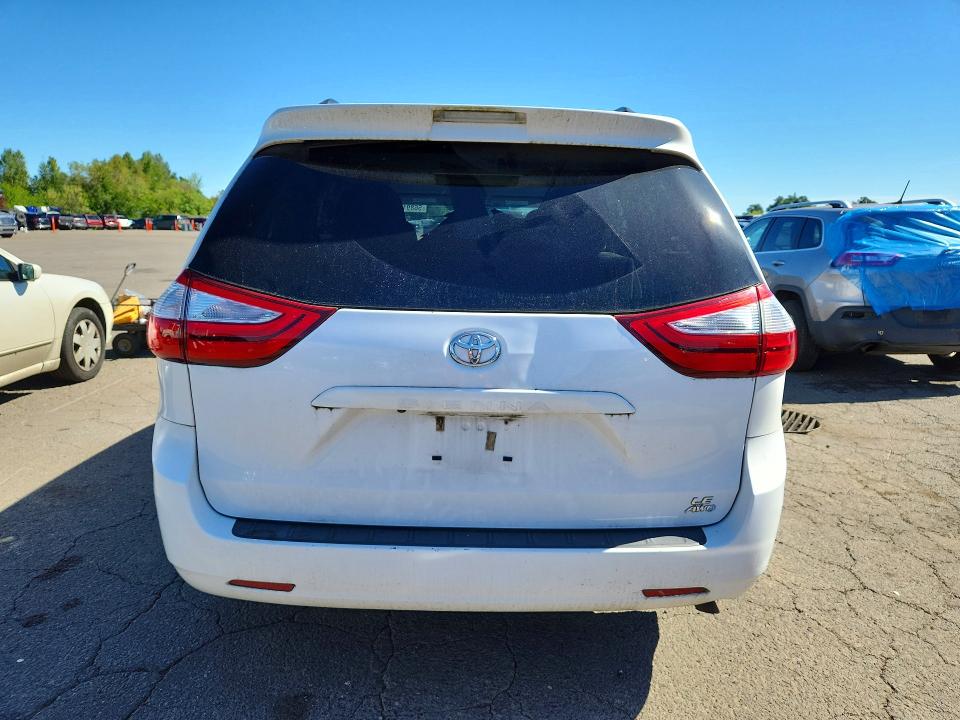 Продаж на аукціоні авто 2017 Toyota Sienna, vin: 5TDJZ3DC8HS178134, номер лоту: 56891246