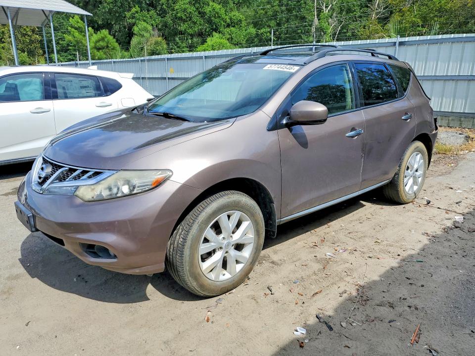 57744546 :رقم المزاد ، JN8AZ1MW7CW228419 vin ، 2012 Nissan Murano مزاد بيع