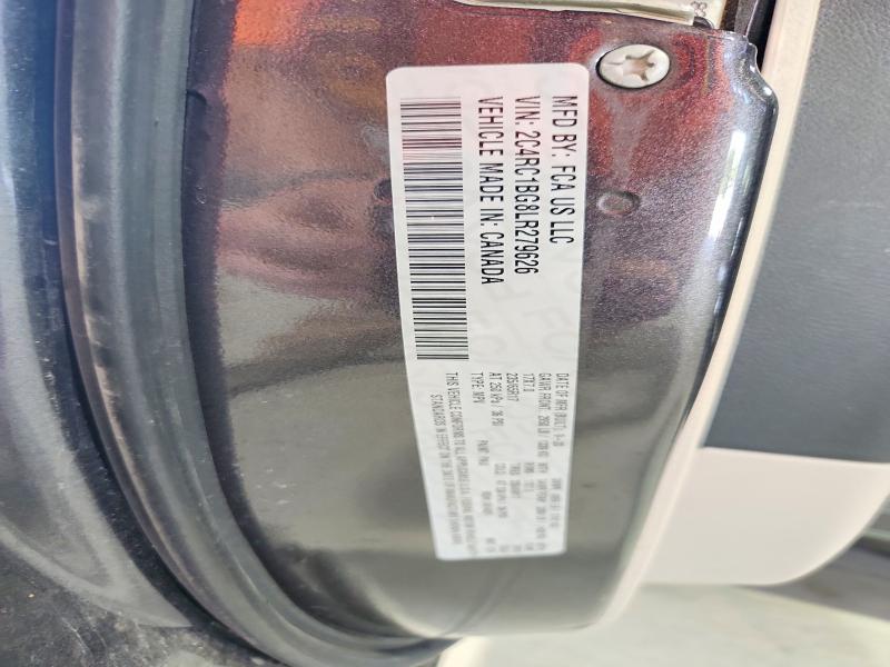 Продажа на аукционе авто 2020 Chrysler Pacifica, vin: 2C4RC1BG8LR279626, номер лота: 55245526
