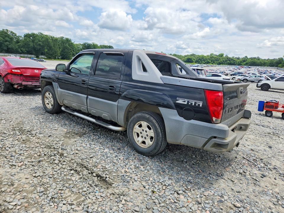 2002 Chevrolet Avalanche მანქანა იყიდება აუქციონზე, vin: 3GNEC13T12G169555, აუქციონის ნომერი: 55705246