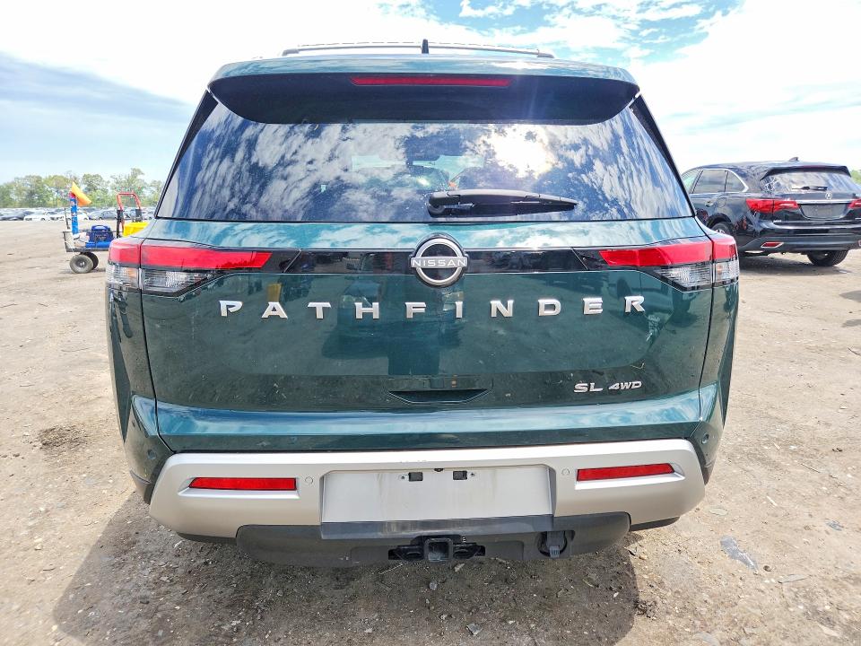57744146 :رقم المزاد ، 5N1DR3CD8SC236366 vin ، 2025 Nissan Pathfinder مزاد بيع