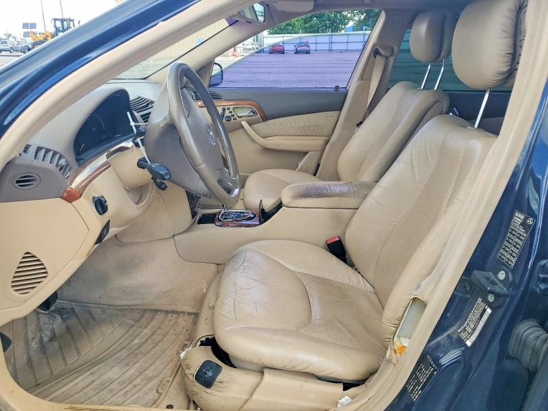 2000 Mercedes-benz S მანქანა იყიდება აუქციონზე, vin: WDBNG70J1YA086877, აუქციონის ნომერი: 58393046