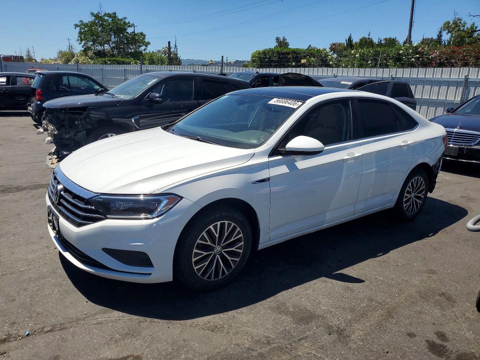 2019 Volkswagen Jetta მანქანა იყიდება აუქციონზე, vin: 3VWE57BU0KM047557, აუქციონის ნომერი: 56686406