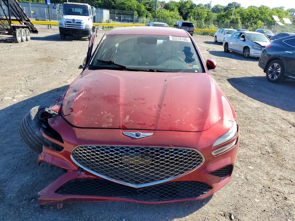 55576166 :رقم المزاد ، KMTG34TA2NU095583 vin ، 2022 Genesis G70 مزاد بيع