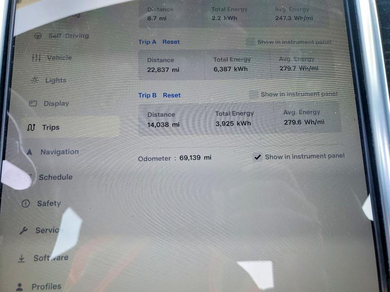 2016 Tesla Model S მანქანა იყიდება აუქციონზე, vin: 5YJSA1E13GF174122, აუქციონის ნომერი: 85607605