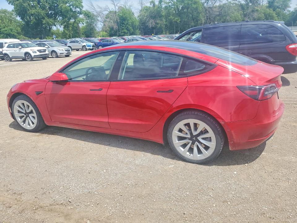 Продажа на аукционе авто 2022 Tesla Model 3, vin: 5YJ3E1EB0NF185576, номер лота: 58240426