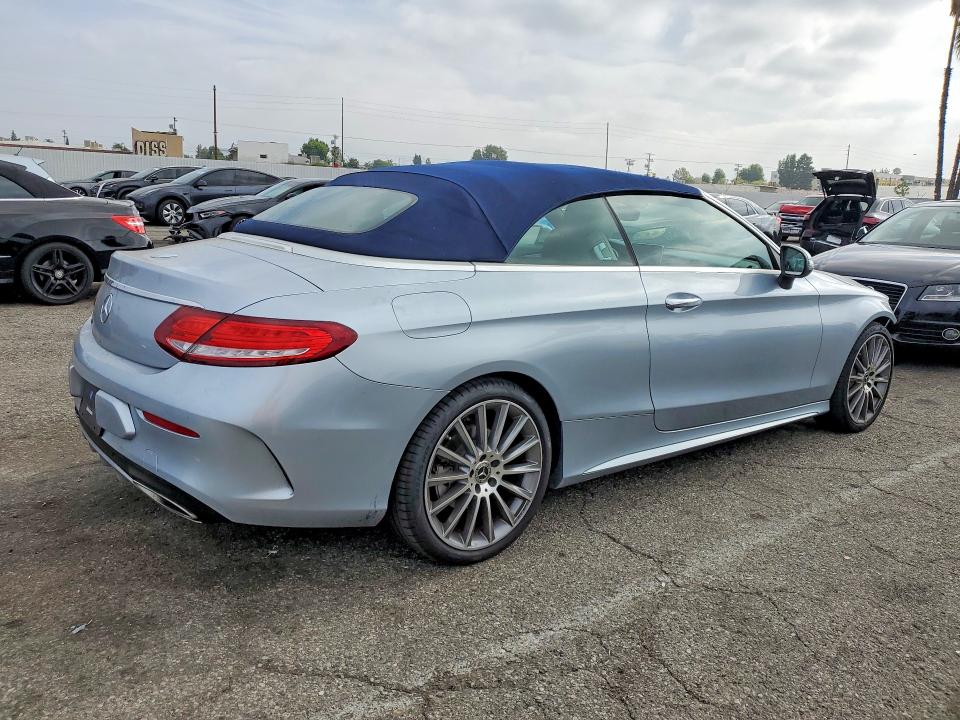2018 Mercedes-benz C მანქანა იყიდება აუქციონზე, vin: WDDWK4JB7JF617962, აუქციონის ნომერი: 55616976