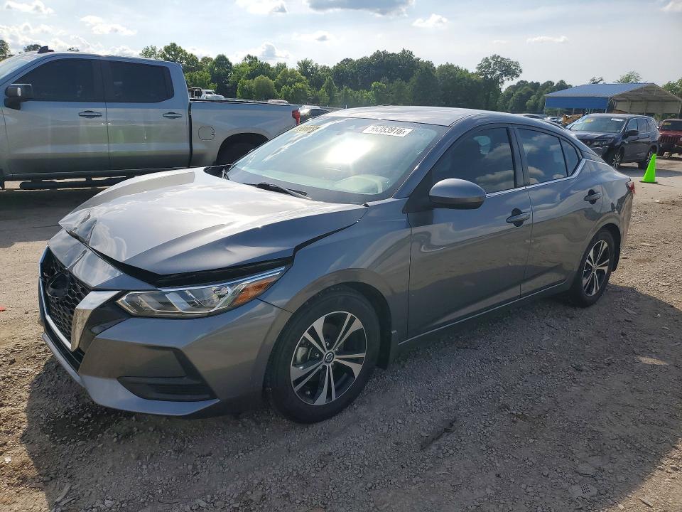 2022 Nissan Sentra მანქანა იყიდება აუქციონზე, vin: 3N1AB8CV5NY275657, აუქციონის ნომერი: 55353916