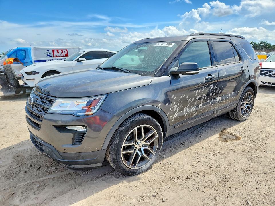 2018 Ford Explorer მანქანა იყიდება აუქციონზე, vin: 1FM5K7DH3JGB75212, აუქციონის ნომერი: 59123406