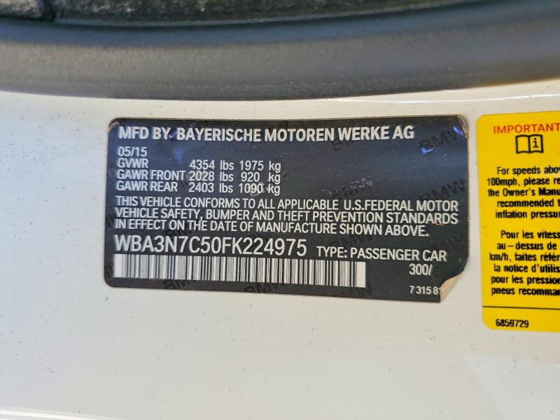 Продажа на аукционе авто 2015 Bmw 428, vin: WBA3N7C50FK224975, номер лота: 57351986