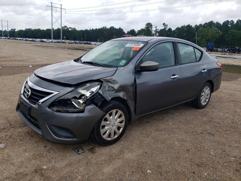 57875006 :رقم المزاد ، 3N1CN7AP7HL850471 vin ، 2017 Nissan Versa مزاد بيع