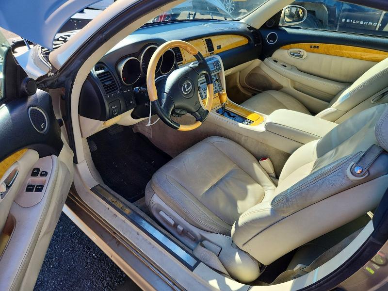 Продажа на аукционе авто 2003 Lexus Sc, vin: JTHFN48Y830036096, номер лота: 57205886