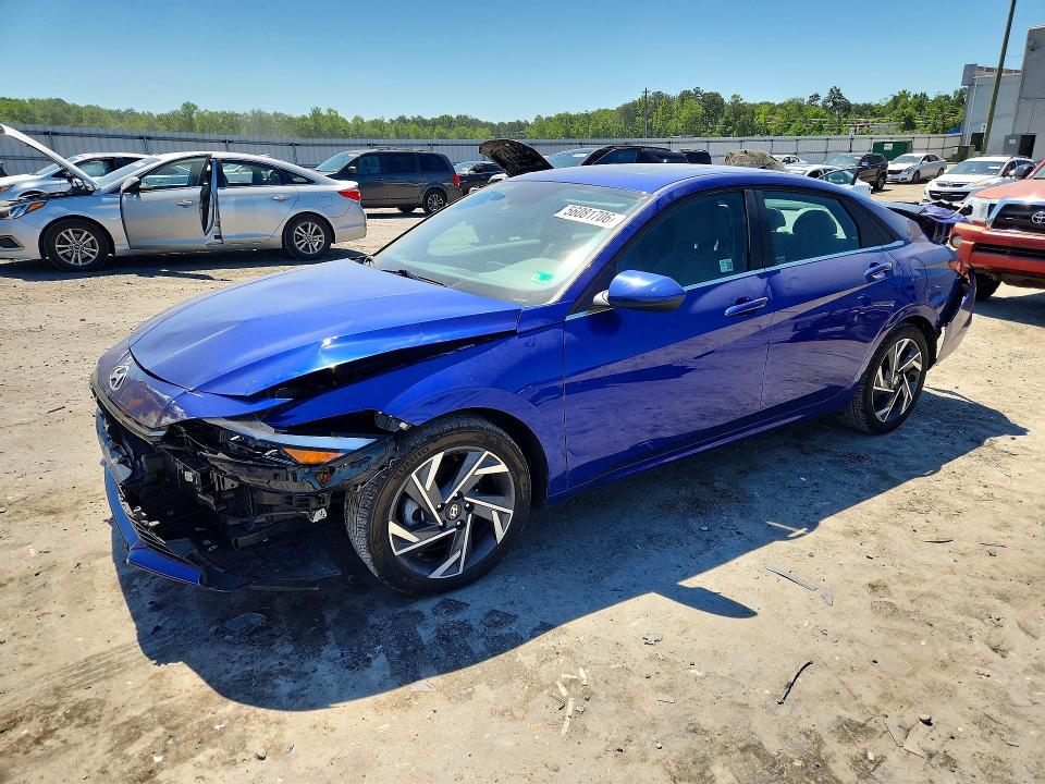 56081706 :رقم المزاد ، KMHLS4DG0SU878279 vin ، 2025 Hyundai Elantra مزاد بيع