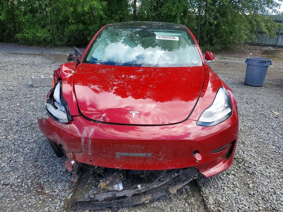 57092036 :رقم المزاد ، 5YJ3E1EA7KF526541 vin ، 2019 Tesla Model 3 مزاد بيع