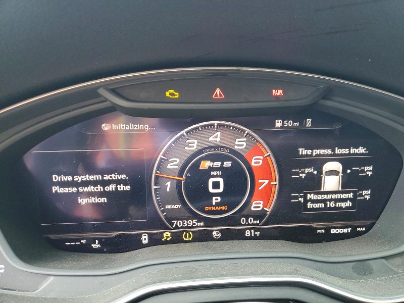Продажа на аукционе авто 2019 Audi Rs5, vin: WUABWCF54KA902937, номер лота: 57034956