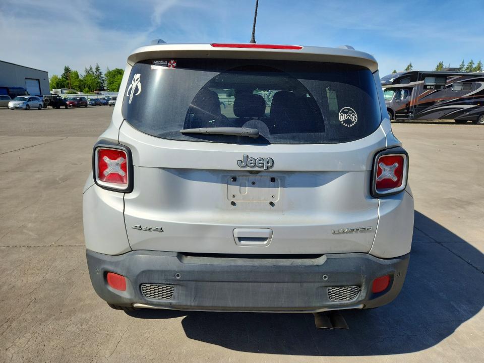 Продаж на аукціоні авто 2018 Jeep Renegade, vin: ZACCJBDB8JPG78721, номер лоту: 57542446