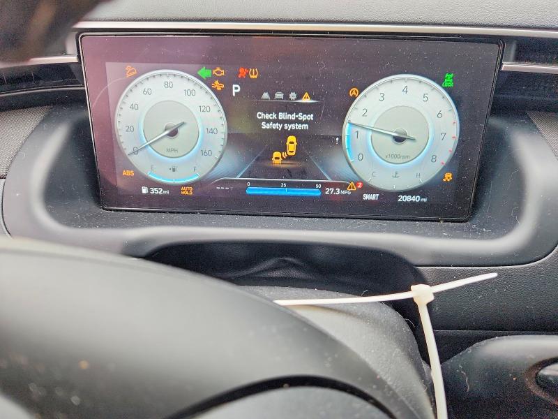 2022 Hyundai Tucson მანქანა იყიდება აუქციონზე, vin: 5NMJFCAEXNH100421, აუქციონის ნომერი: 56411526