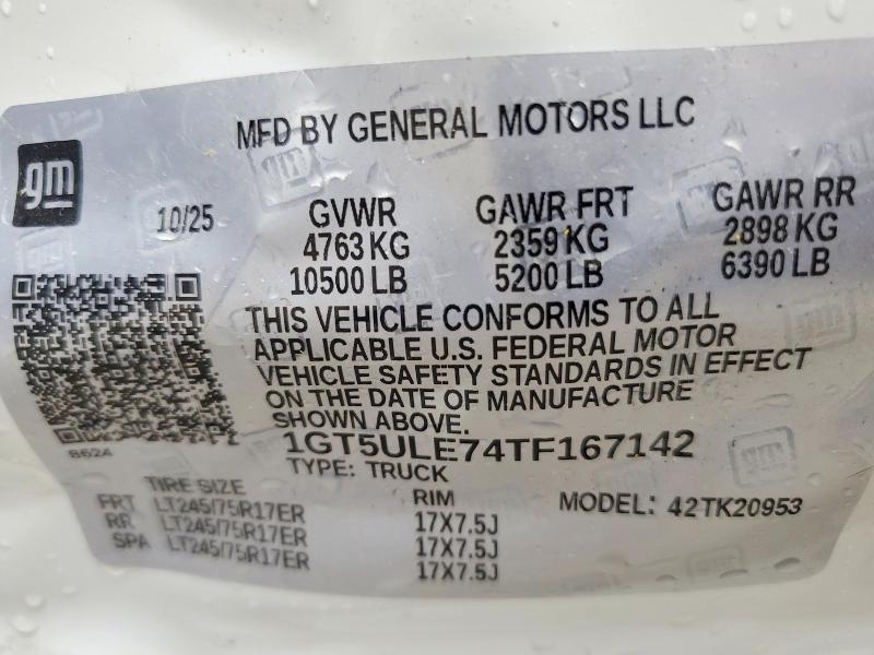 Продажа на аукционе авто 2026 Gmc Sierra, vin: 1GT5ULE74TF167142, номер лота: 56456476