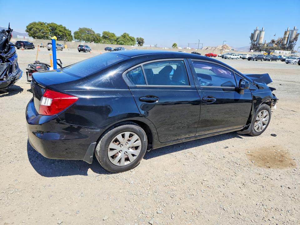 2012 Honda Civic მანქანა იყიდება აუქციონზე, vin: 19XFB2F57CE330233, აუქციონის ნომერი: 59183816