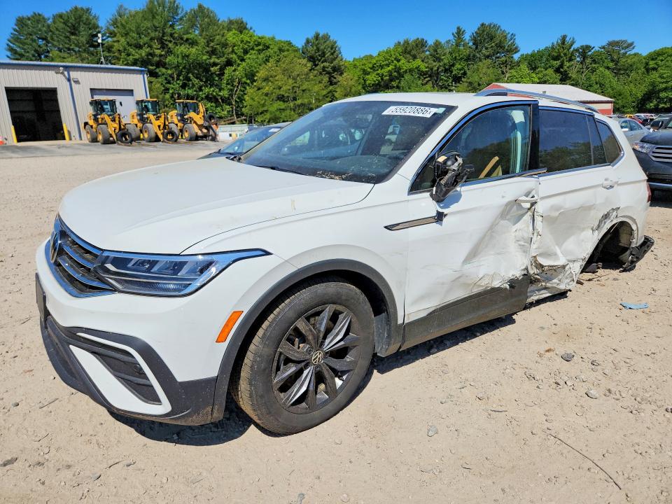 55920886 :رقم المزاد ، 3VV2B7AX5NM009192 vin ، 2022 Volkswagen Tiguan مزاد بيع